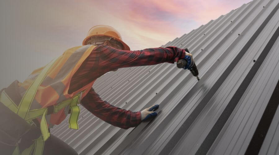 Professional small roof repair in USA